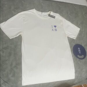 IBM 2025 T-Shirt NEW Ivory US Open L I Heart AI Eye Vintage Style 9/7/25 Unisex